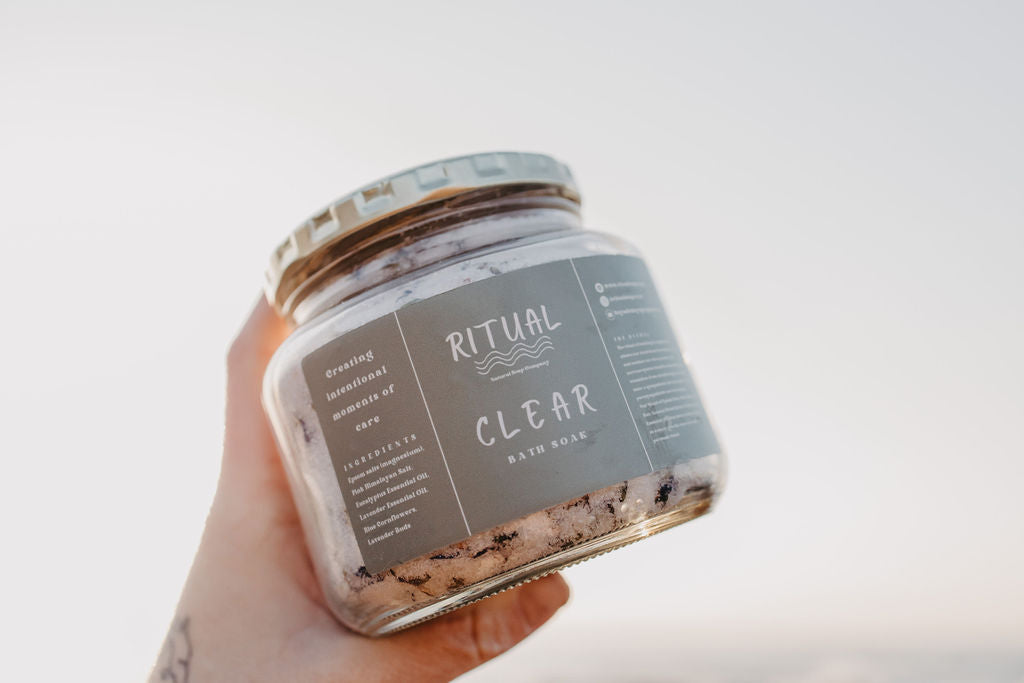 CLEAR ~ Natural Magnesium Bath Soak