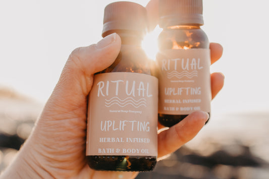 UPLIFTING ~ Herbal Infused Bath and Body Oil