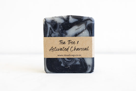 Tea Tree & Activated Charcoal ~ Natural Bar Soap